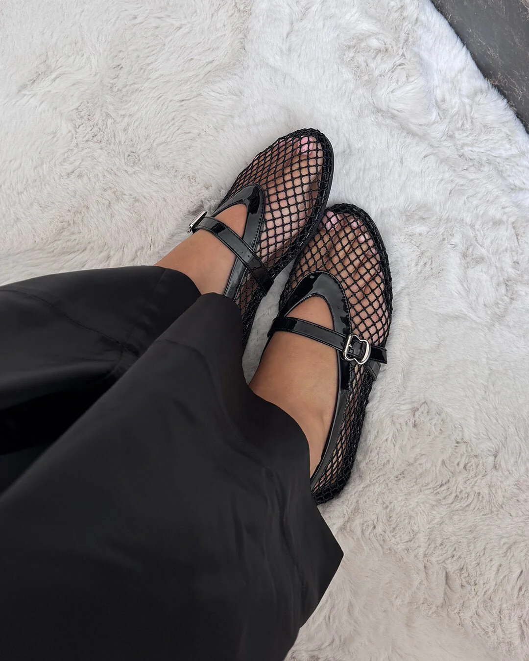 Rebecca Mesh Ballet Flats - Image 5