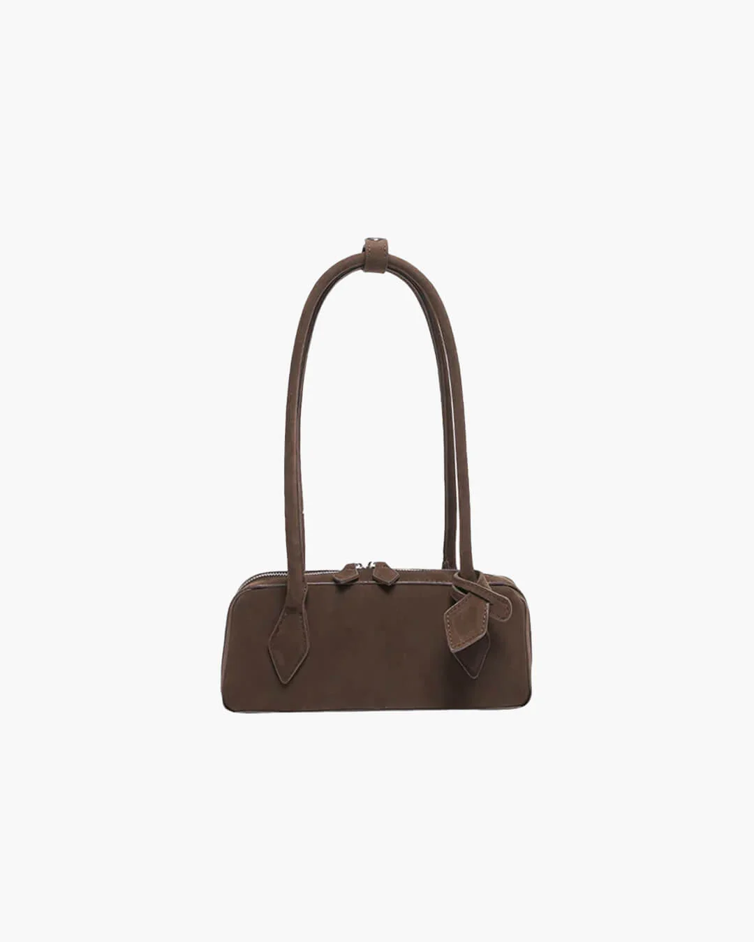 Rebecca Suede Shoulder Bag - Image 8