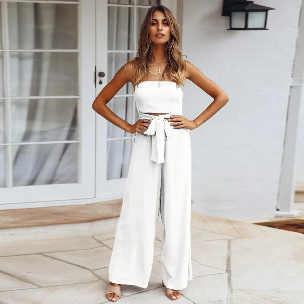 Regina Strapless Straight Jumpsuits - Image 6