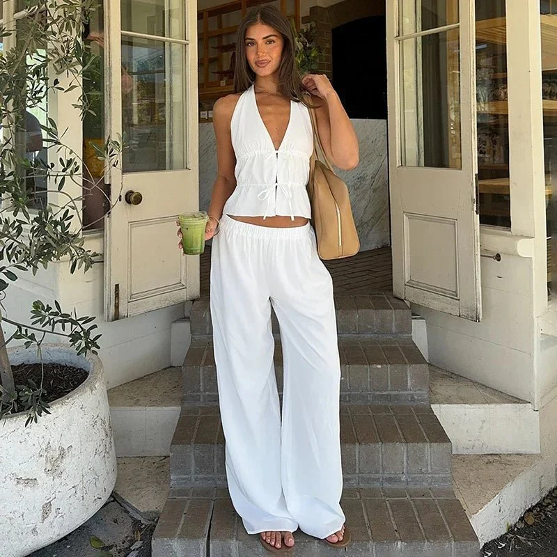 Renata Halter Cotton Two-Piece Set - Image 5