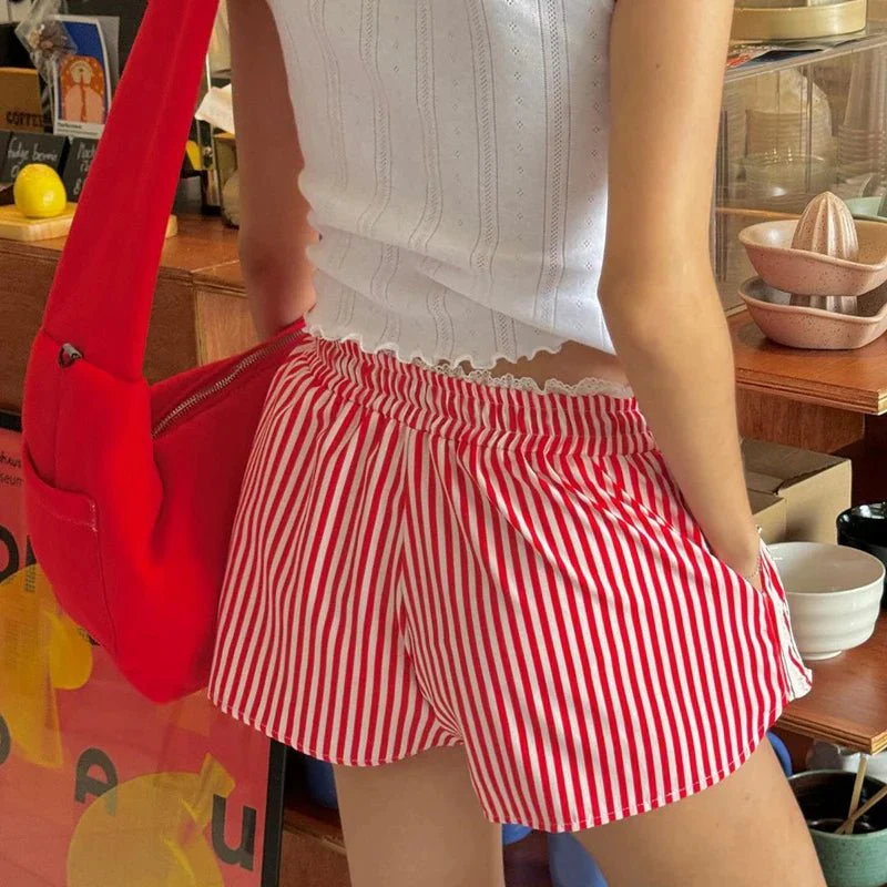 Ruby Striped Drawstring Shorts - Image 6