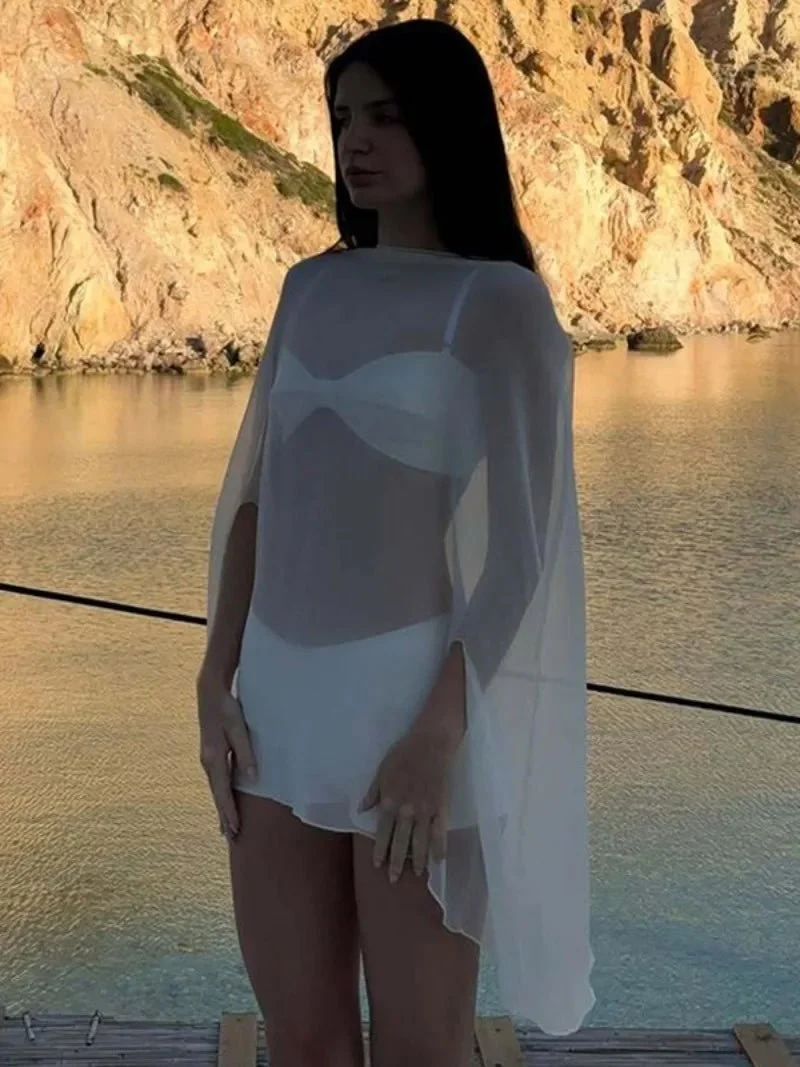 Samantha Loose Blouse Cover-up
