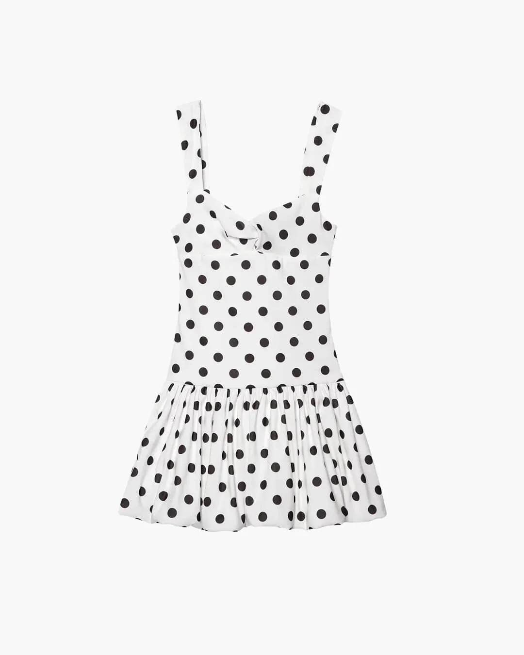 Sandy Polka Dot Balloon Mini Dress