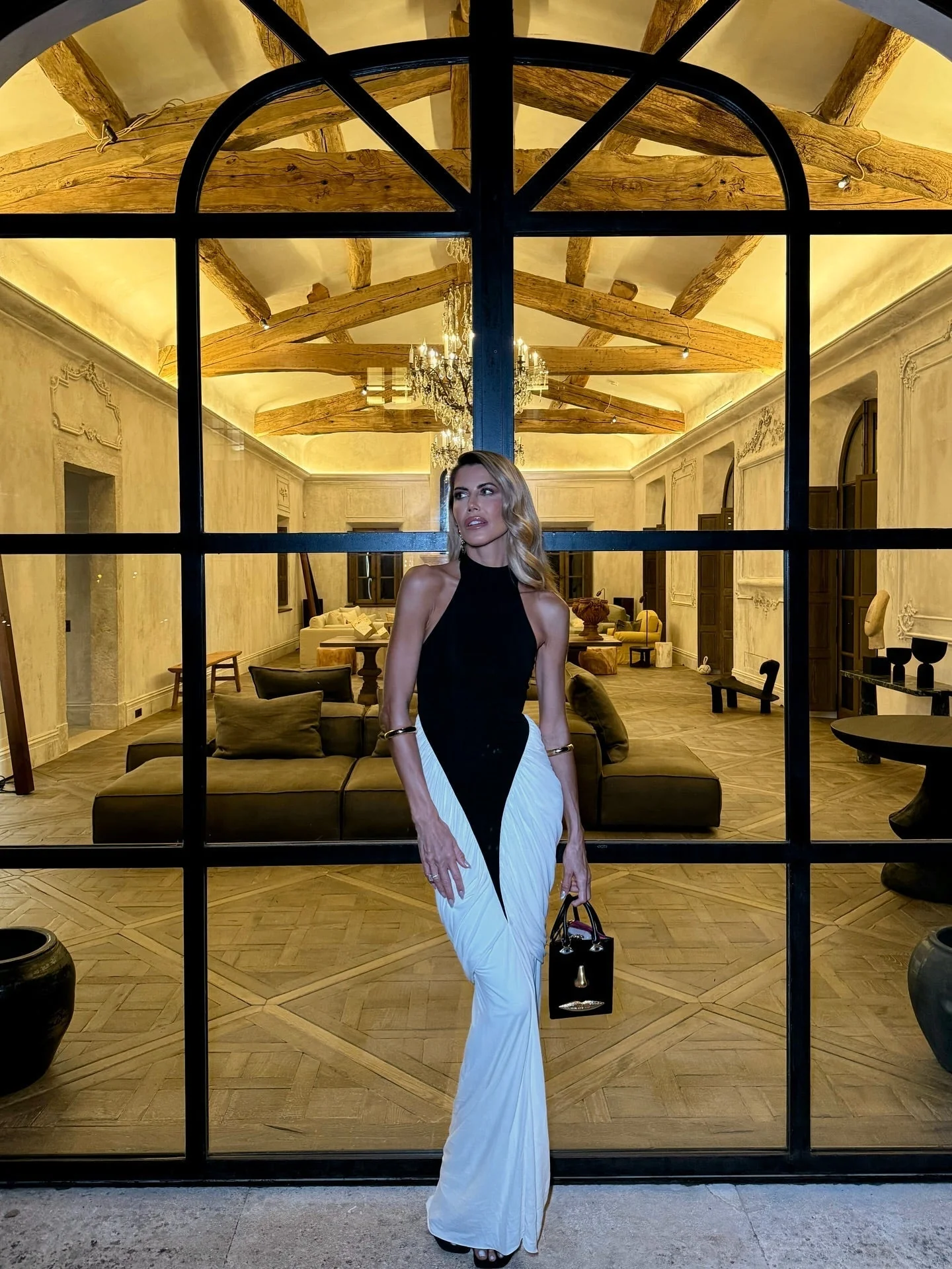 Savi Ruched Bodycon Maxi Dress - Image 3