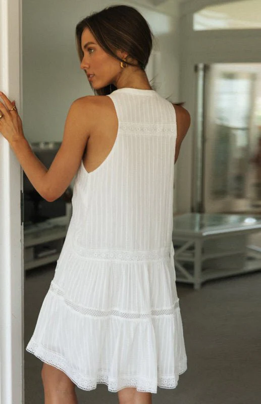 Shelby Boho Sleeveless Mini Dress - Image 5