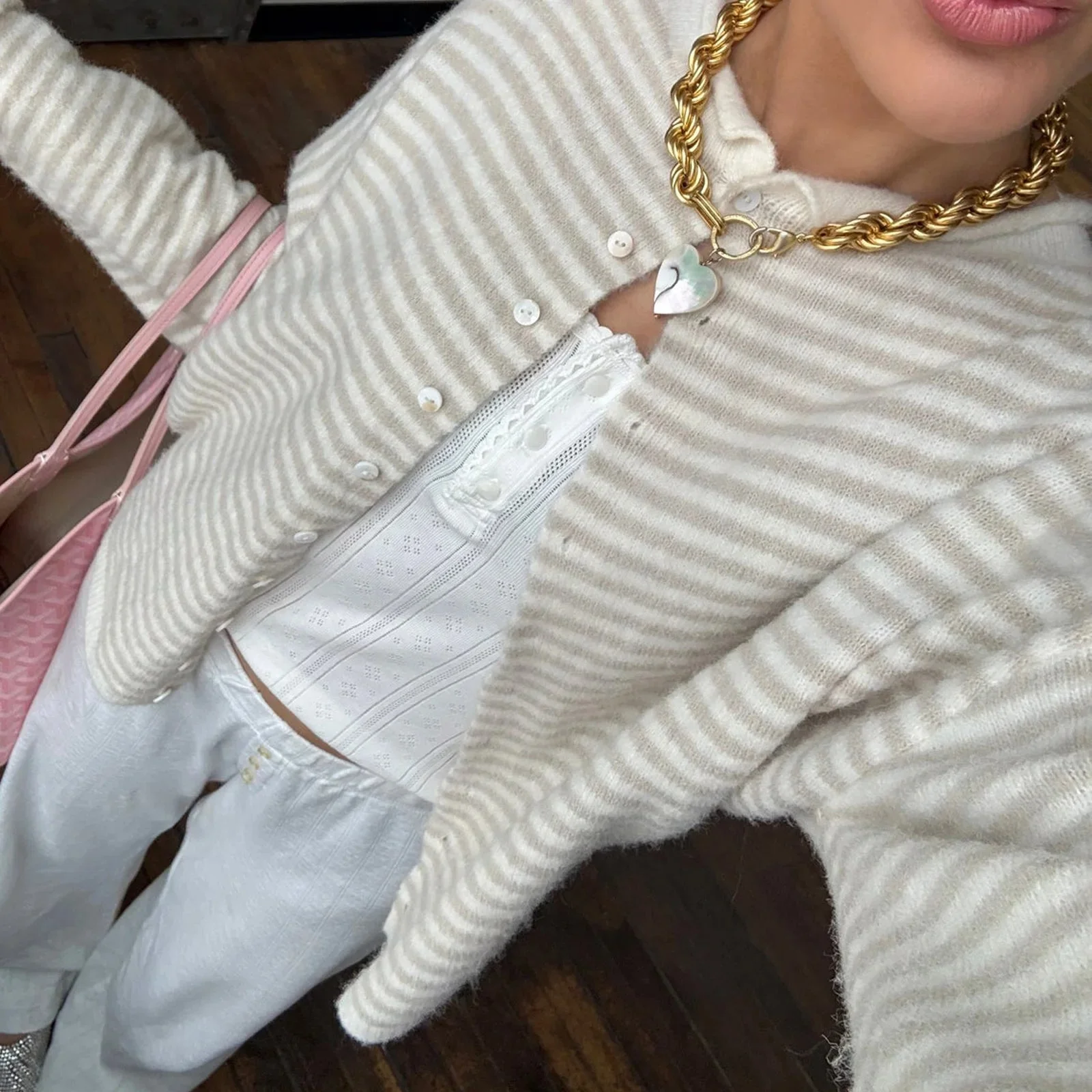 Sofia Striped Cardigan - Image 7