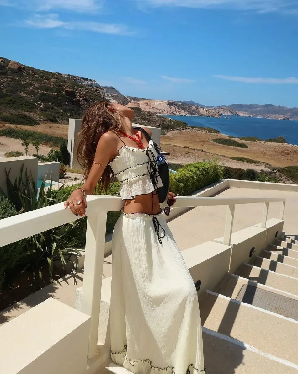Sophia Charming Skirt and Top Set - Image 4