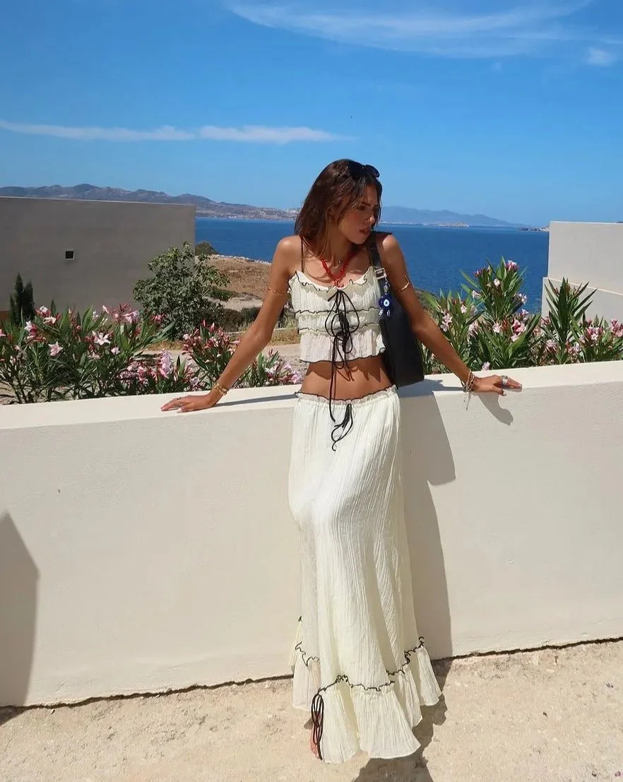 Sophia Charming Skirt and Top Set - Image 5