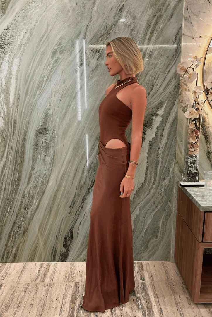 Cassia Sleeveless Cut-out Maxi Dress - Image 3