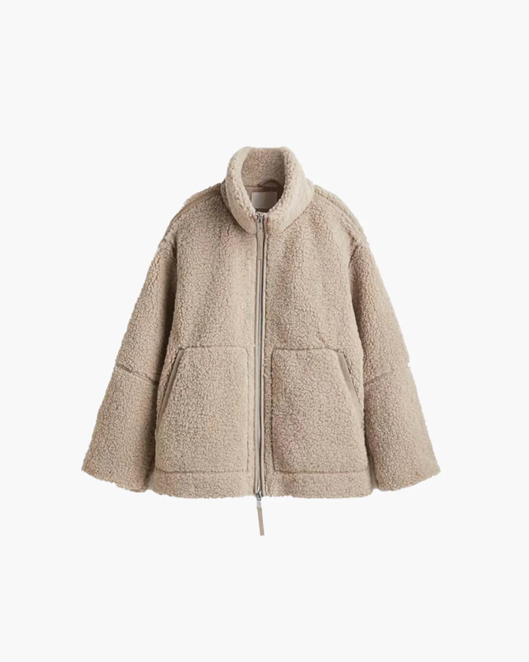 Susan Zip Up Teddy Jacket - Image 2