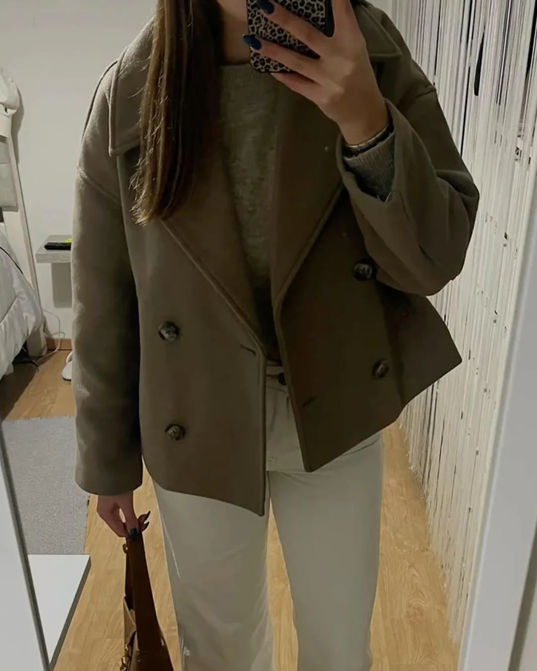 Suzane Short Double-Breasted Coat - Image 7
