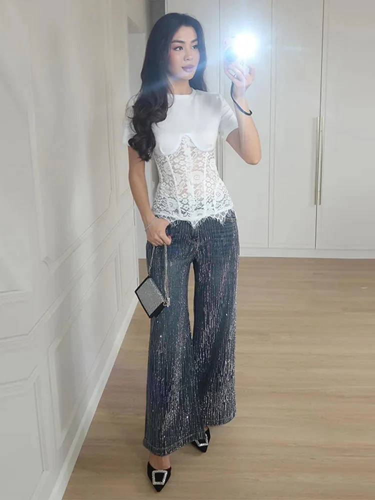 Suzie Lace Corset Top - Image 4