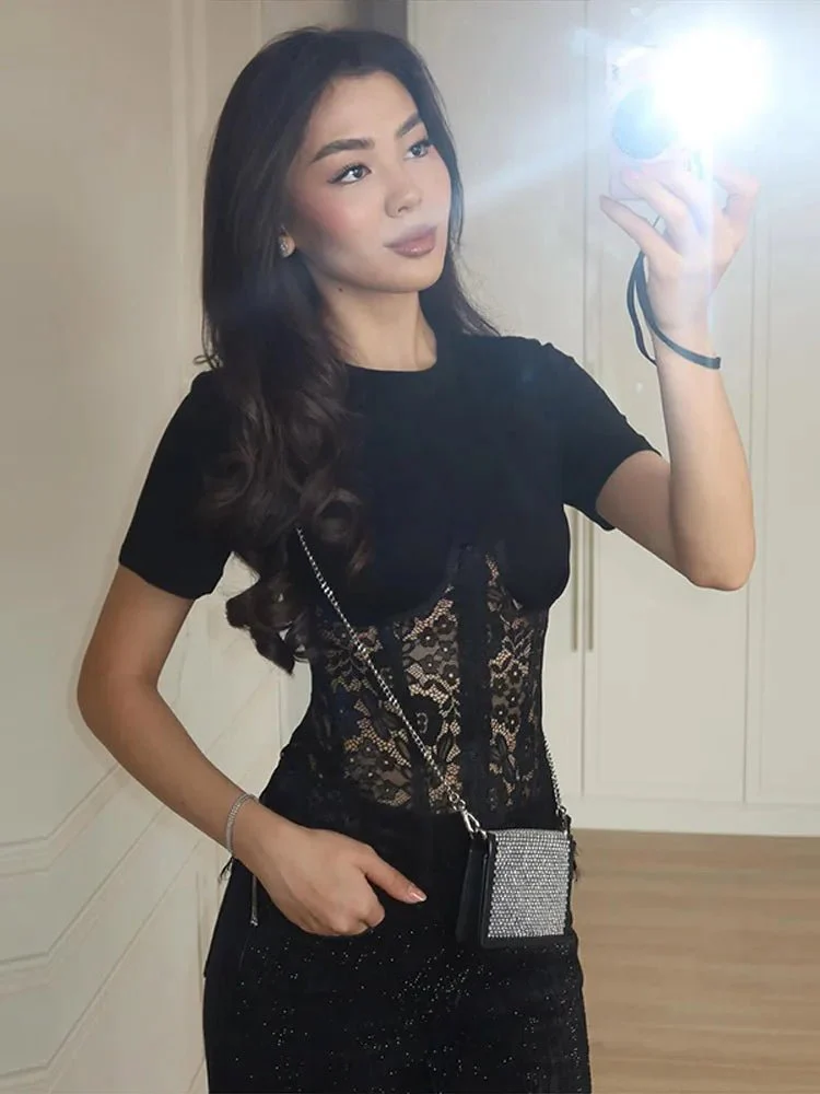 Suzie Lace Corset Top - Image 6