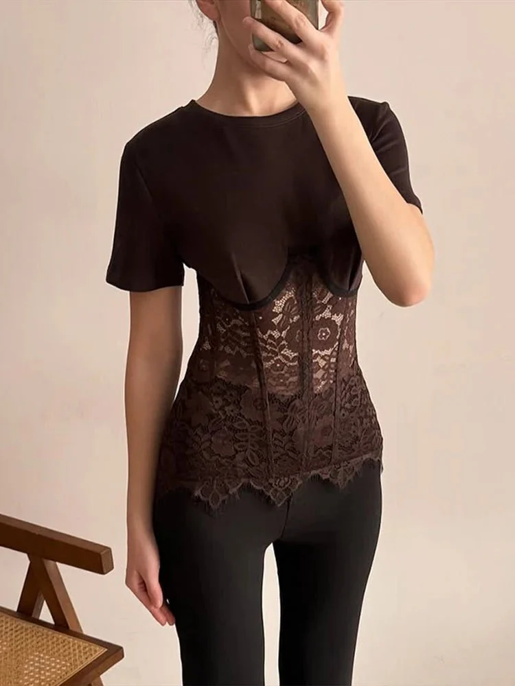 Suzie Lace Corset Top - Image 8