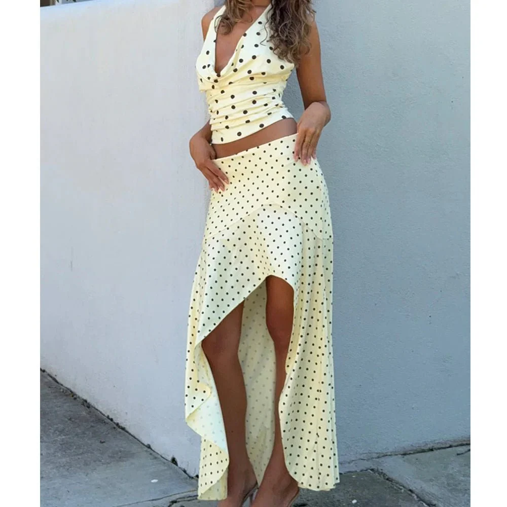 Sylvia Polka Dot Two-Piece Set - Image 5