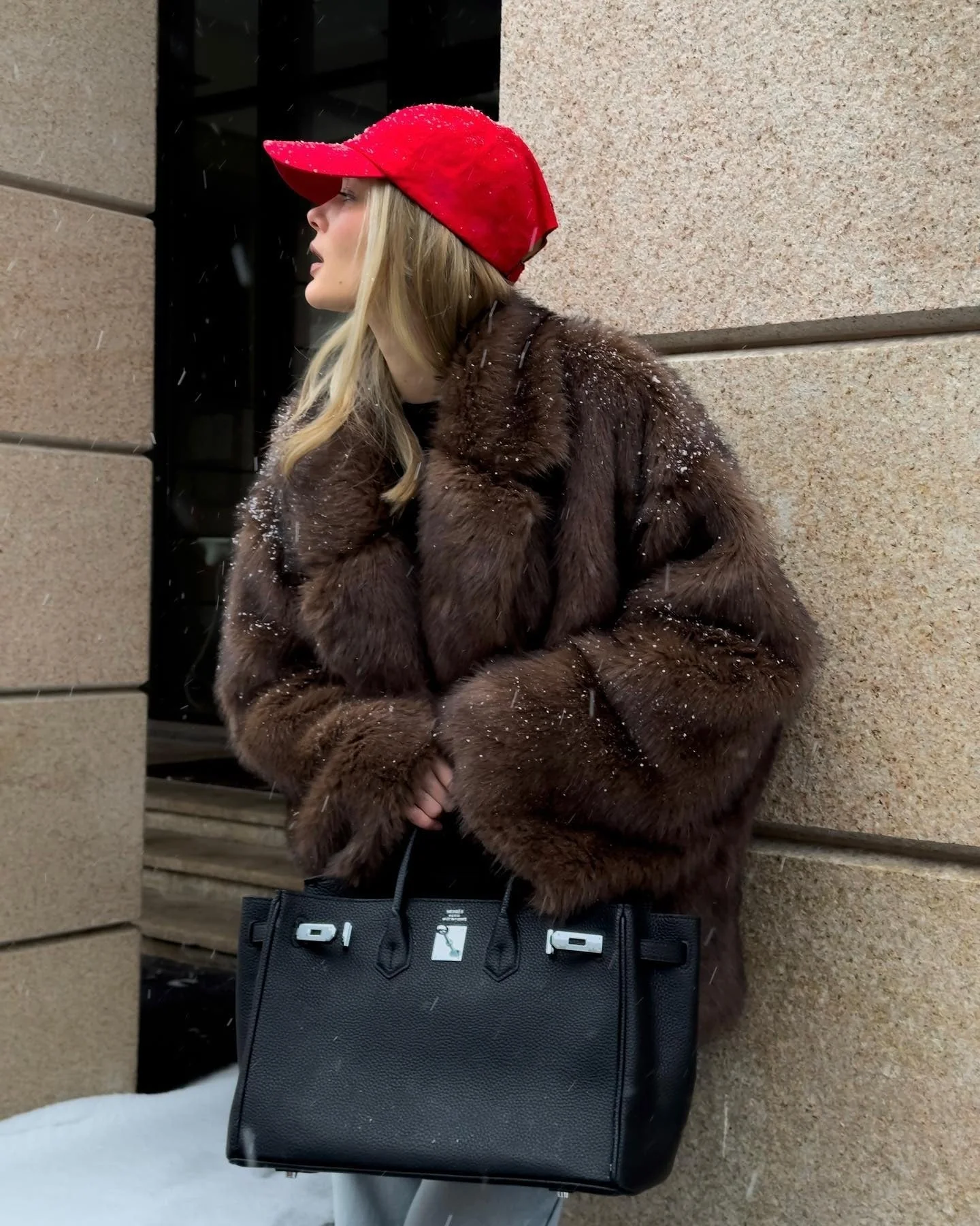 Tilda Faux Fur Coat
