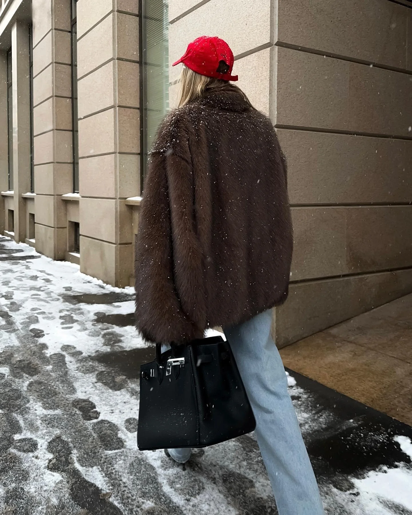 Tilda Faux Fur Coat - Image 3