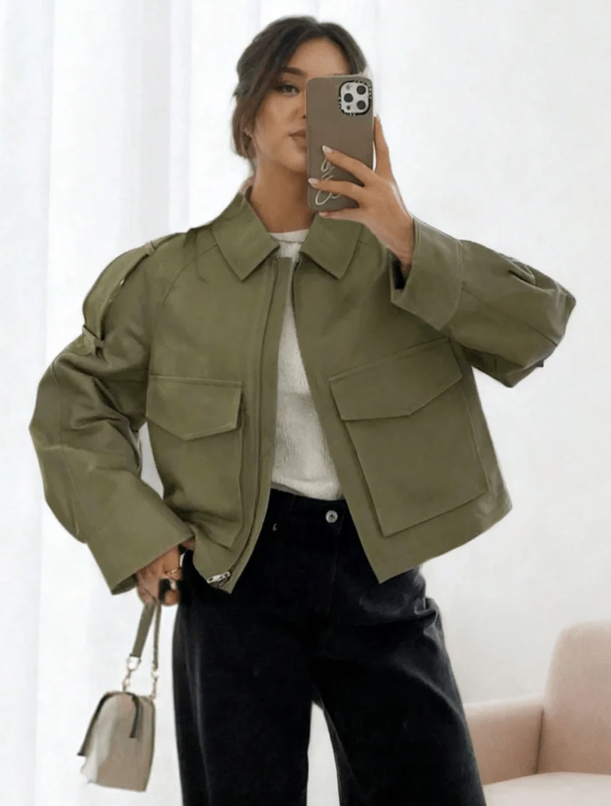 Valeria Short Pocket Jacket - Image 7