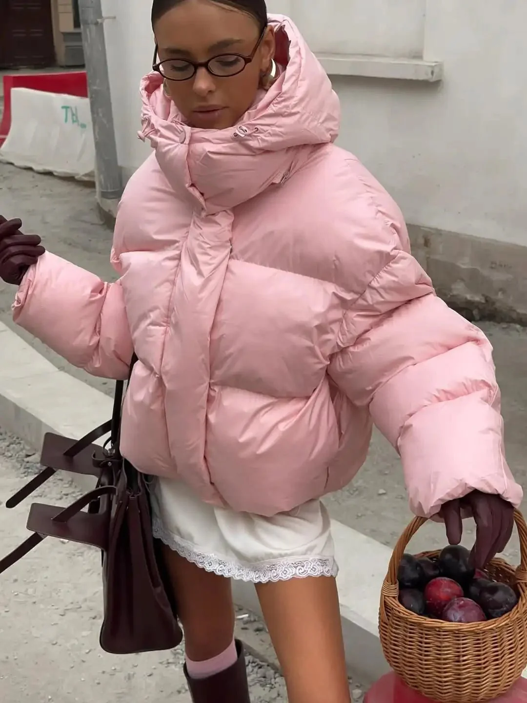 Vina Hooded Puffer Jacket - Image 2
