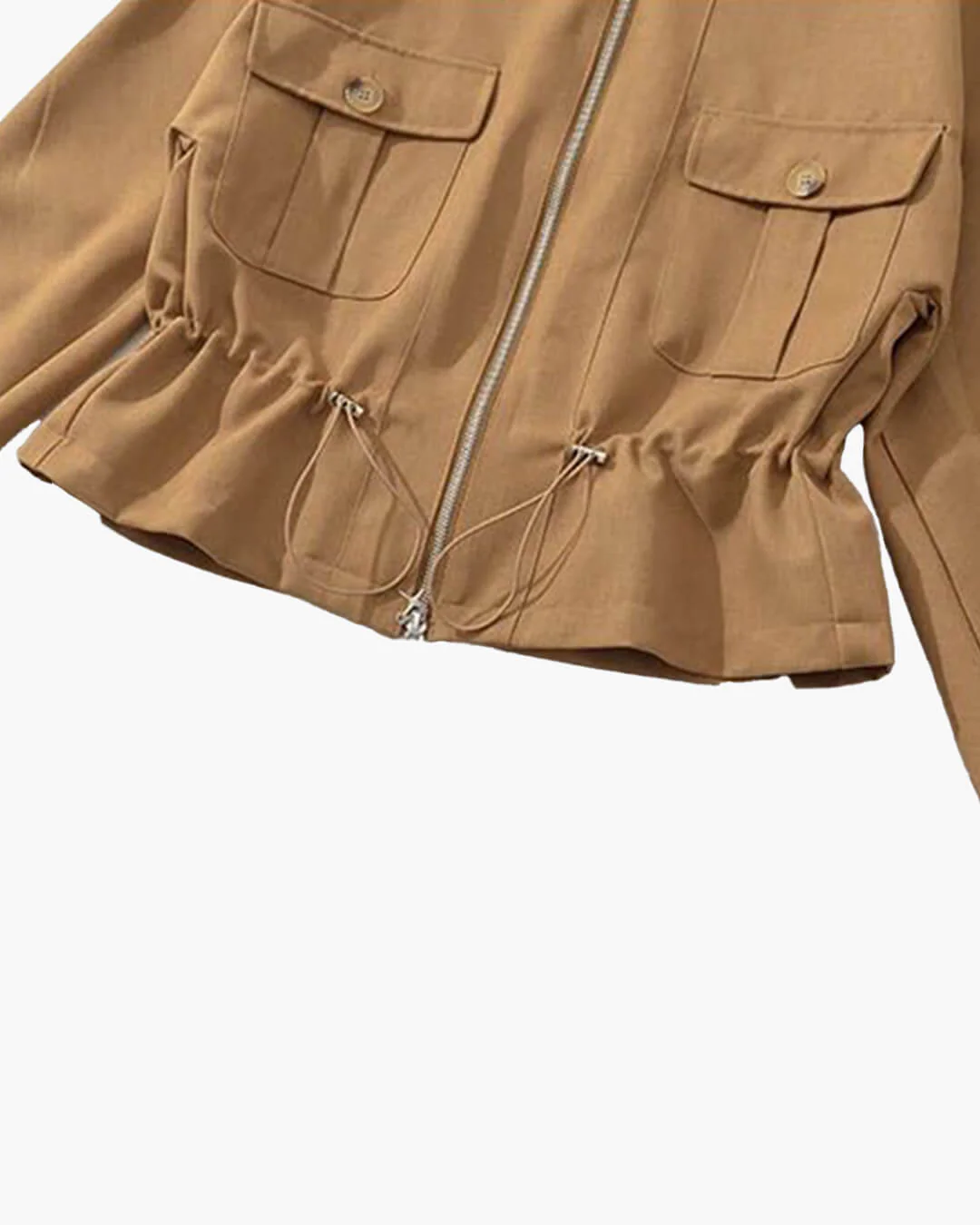 Virginia Drawstring Batwing Jacket - Image 6