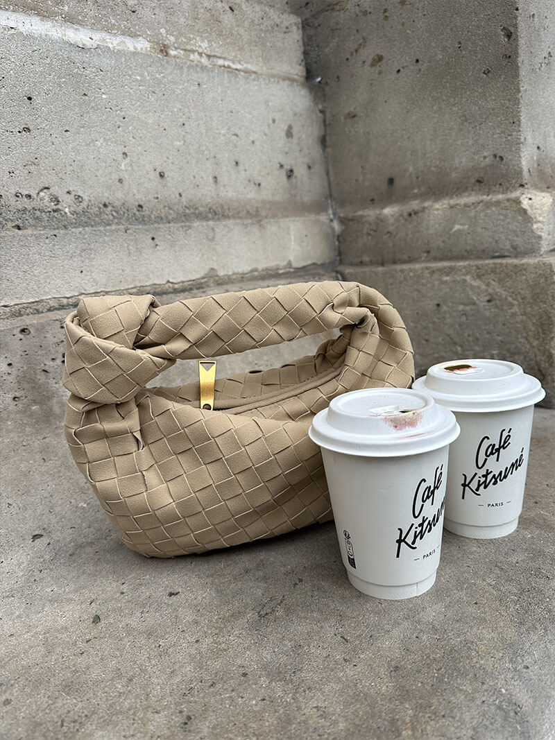 Woven Bag Mini Suede - Image 13