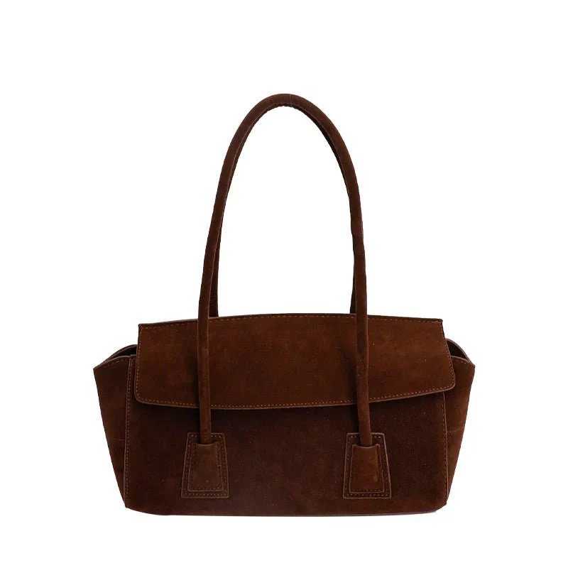 Yara Sequined Faux Suede Tote Bag - Image 7