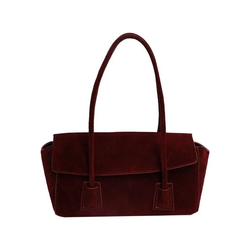 Yara Sequined Faux Suede Tote Bag - Image 9