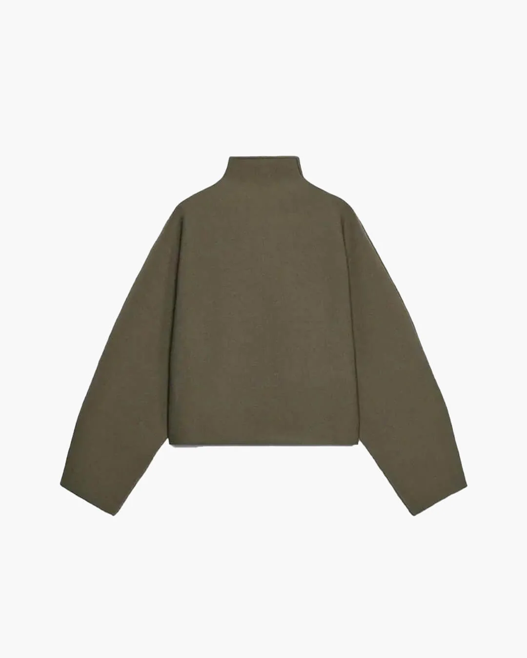 Zarina Zip Up Cropped Jacket - Image 11