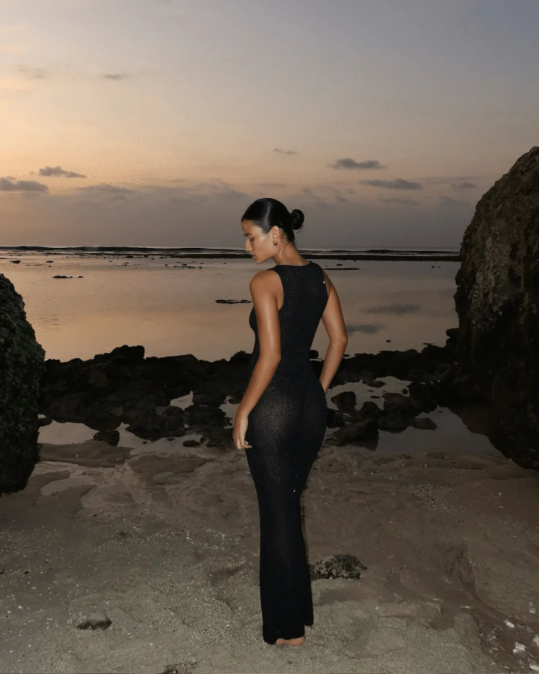 Zenaya Sequined Sheer Maxi Dress - Image 13