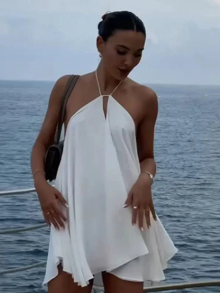 Zinnia Off-Shoulder Hollow Out Summer Dress