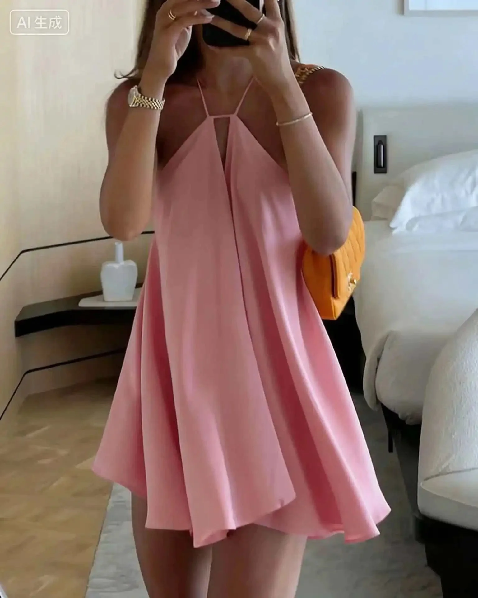 Zinnia Off-Shoulder Hollow Out Summer Dress - Image 10